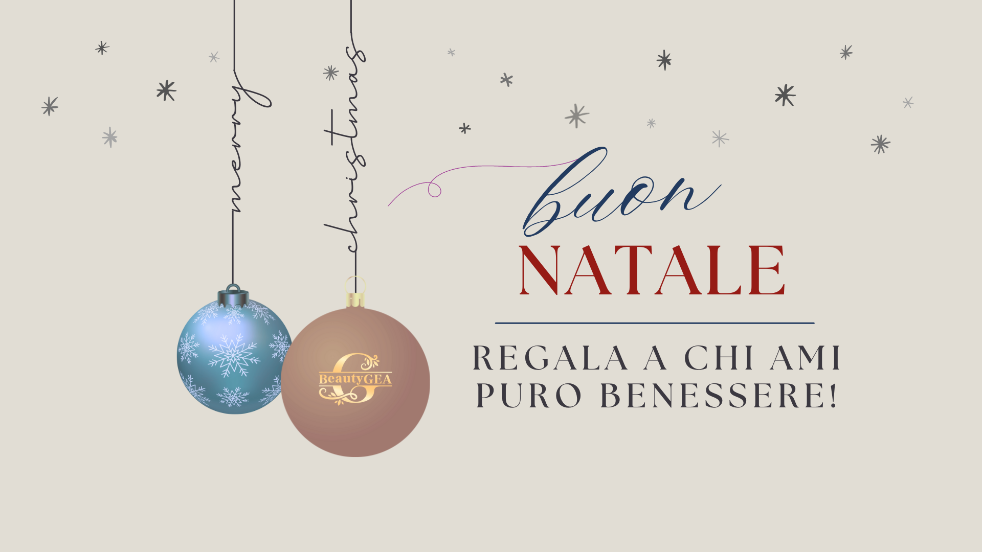 Al momento stai visualizzando Buon Natale da BeautyGea!
